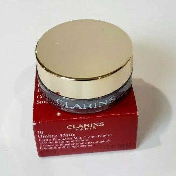 Clarins Ombre Matte Cream to Powder Eyeshadow 10 Midnight Blue - Picture 3 of 4
